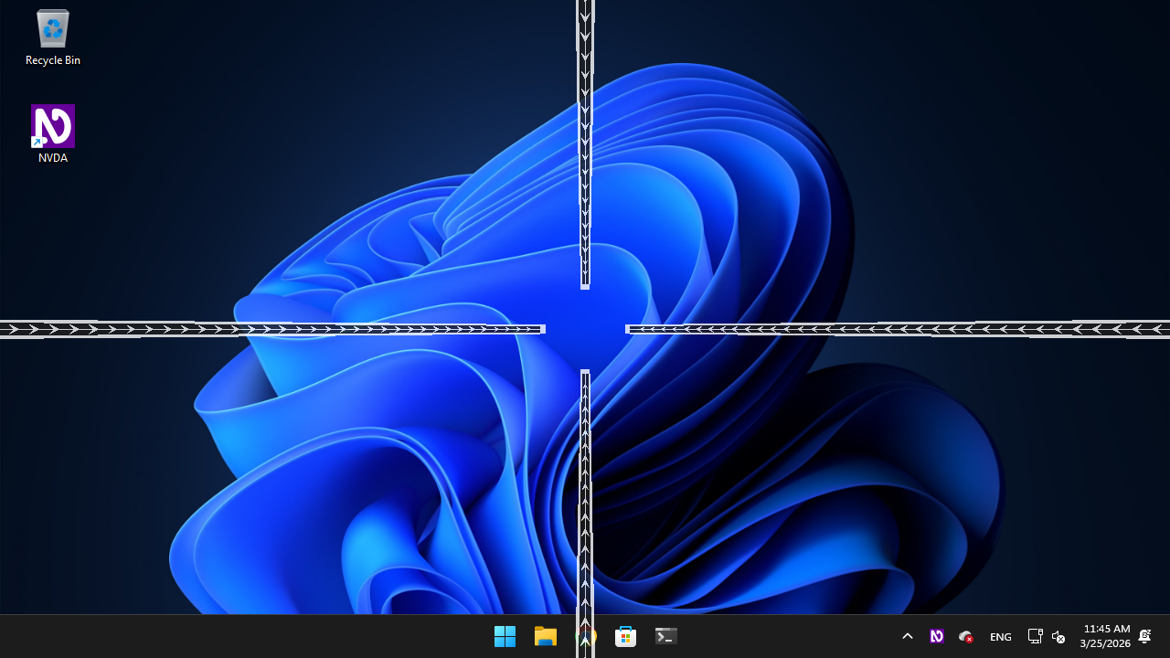 MouseCross Fadenkreuz-Overlay auf Windows