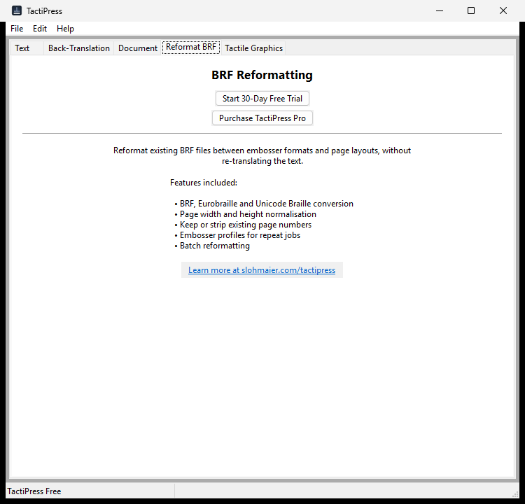 Reformat (Windows)